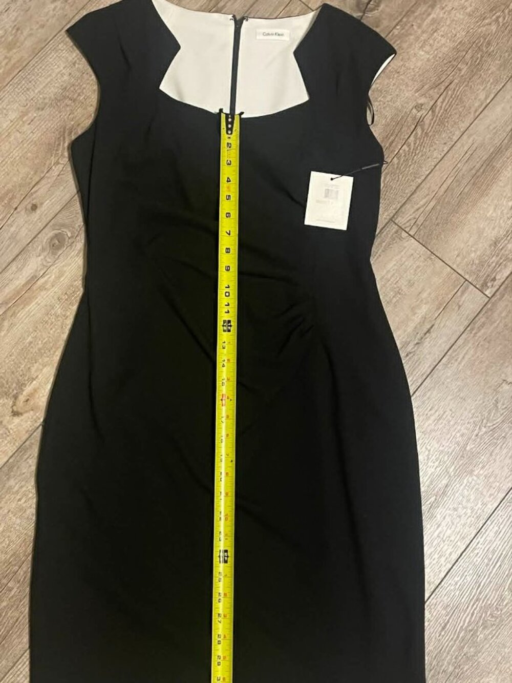 Women’s Calvin Klein NWT Black A-Line Dress, Size 12 - Picture 1 of 9